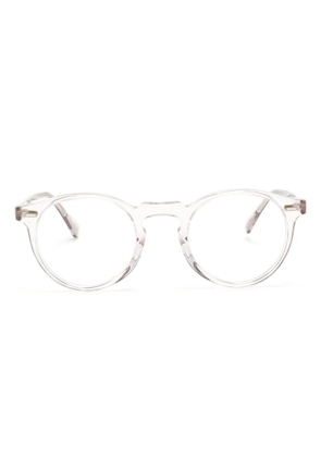 Oliver Peoples Romare round-frame glasses - Neutrals