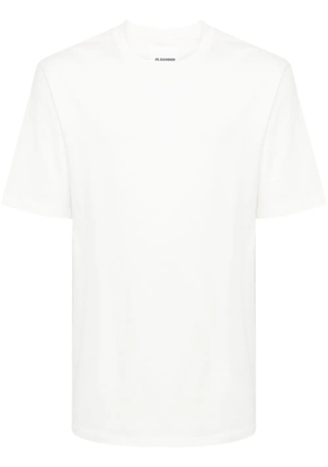Jil Sander logo-print cotton T-shirt - Neutrals