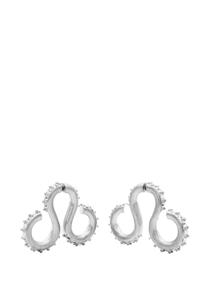 Hugo Kreit curled-design earrings - Silver