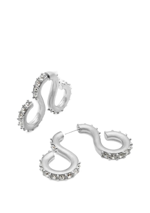 Hugo Kreit curled-design earrings - Silver