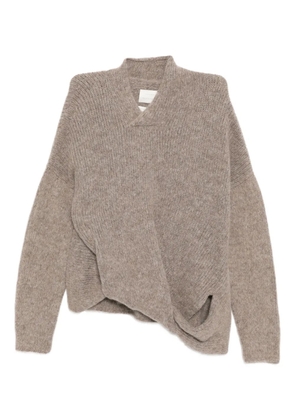 Lauren Manoogian knot-detail jumper - Neutrals
