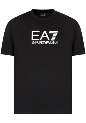 Ea7 Emporio Armani logo-print T-shirt - Black