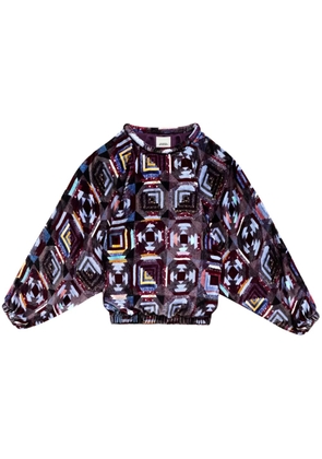 ISABEL MARANT Dabia top - Purple