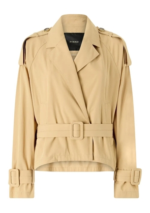 PINKO belted jacket - Neutrals
