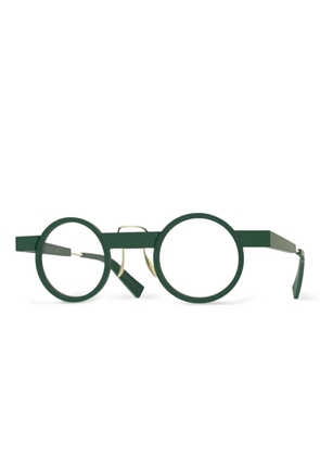 Gamine Fushimi round-frame glasses - Green