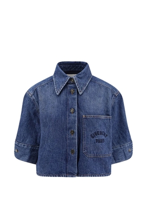 Givenchy short-sleeve pocket shirt - Blue