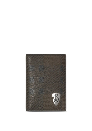 Burberry B-Shield bi-fold wallet - Brown
