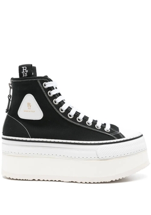 R13 Courtney Platform sneakers - Black