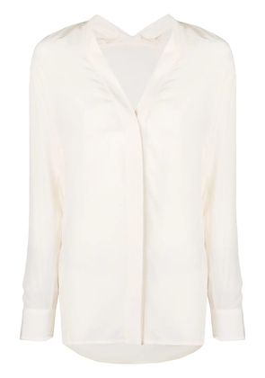 Victoria Beckham V-neck blouse - White