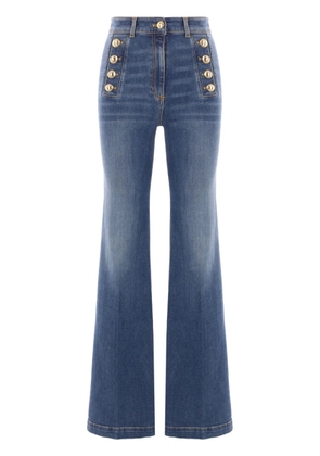 Elisabetta Franchi high-rise jeans - Blue