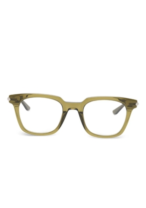 Alexander McQueen Eyewear wayfarer-frame glasses - Green