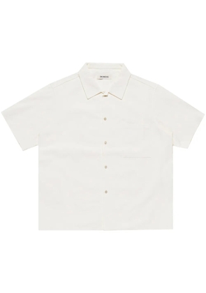 Diomene logo-embroidered shirt - White