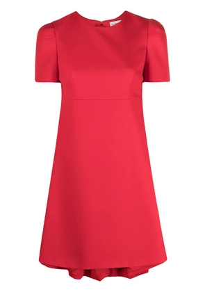 Alexander McQueen round neck dress - Red
