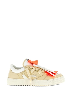 Off-White two-tone low top sneakers - Neutrals
