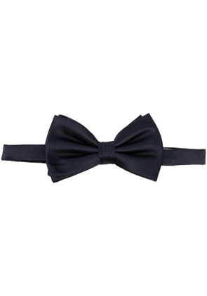 Lady Anne classic silk bow tie - Blue