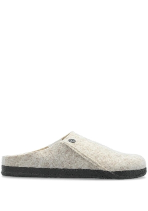 Birkenstock felted slip-on slippers - Neutrals