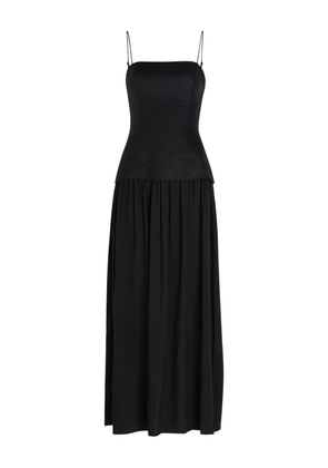 Faithfull the Brand Lenise square-neck midi dress - Black