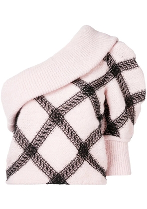 Philosophy Di Lorenzo Serafini one shoulder sweater - Pink