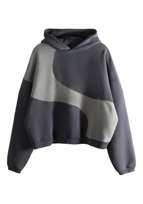 ERL panelled hoodie - Grey