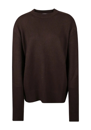 The Frankie Shop Rafaela padded-knit sweater - Brown