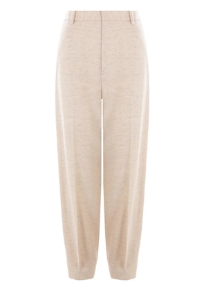 Loro Piana tweed straight-leg trousers - Neutrals