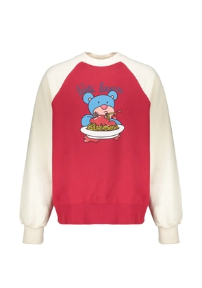 INBETWEENERS printed long-sleeve sweatshirt - Red