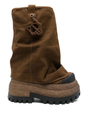 NAKED WOLFE 90mm Disturb boots - Brown