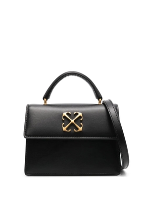 Off-White baby Jitney leather shoulder bag - Black