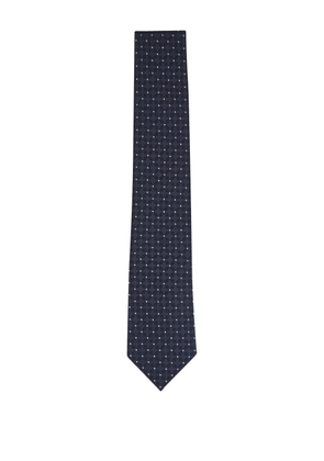 Brunello Cucinelli patterned-jacquard tie - Blue