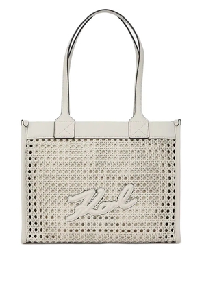 Karl Lagerfeld medium K/Skuare tote bag - Neutrals