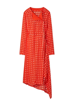 Tory Burch printed wrap dress - Red