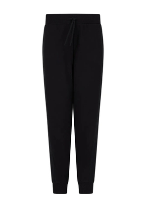 Armani Exchange logo-detail track pants - Black