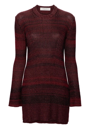 Golden Goose Meret knitted mini dress - Red