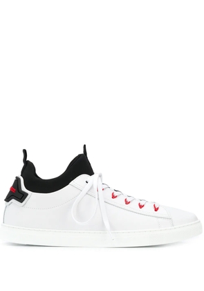 DSQUARED2 sock insert sneakers - White