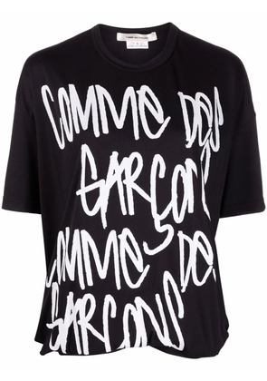 Comme Des Garçons logo-print T-shirt - Black