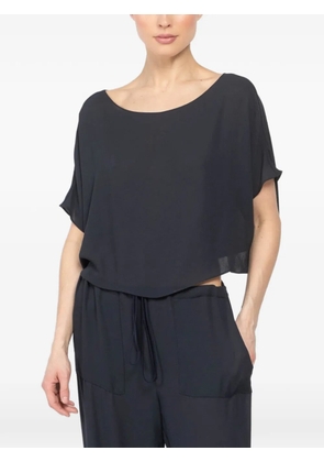 Peter Cohen Sway boat-neck top - Blue