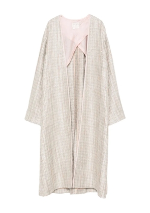 Forte Forte striped coat - Neutrals