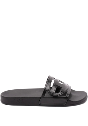 Diesel Sa-Clyde cutout logo slides - Black