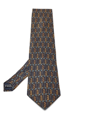 Lanvin Pre-Owned silk tie - Blue