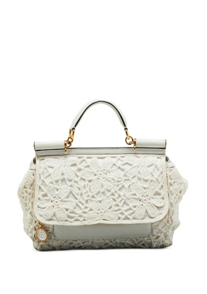 Dolce & Gabbana Pre-Owned 2009 Miss Sicily tote bag - White
