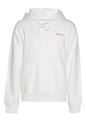 Off-White Pre-Owned embroidered-logo hoodie