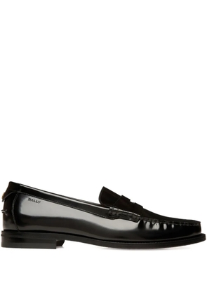 Bally penny leather loafers - Black