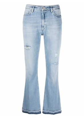DONDUP mid-rise flared jeans - Blue
