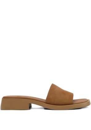 Camper Dana nubuck sandals - Brown