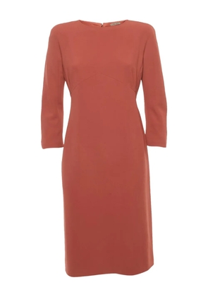 Bottega Veneta Pre-Owned crepe midi dress - Pink