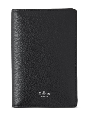 Mulberry Classic leather passport cover - Black