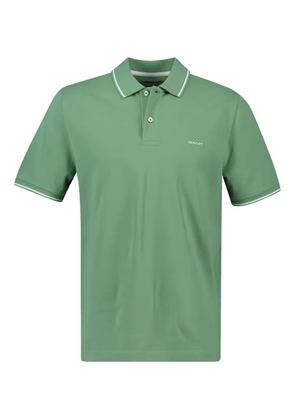 Gant button-fastening polo shirt - Green