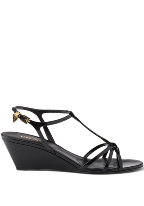 Prada patent leather sandals - Black