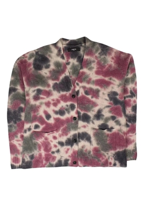 AMIRI Stadium Tie-dye 'Multicolour' cardigan - Neutrals