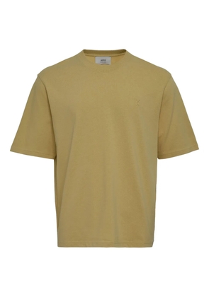 AMI Paris crew-neck T-shirt - Yellow